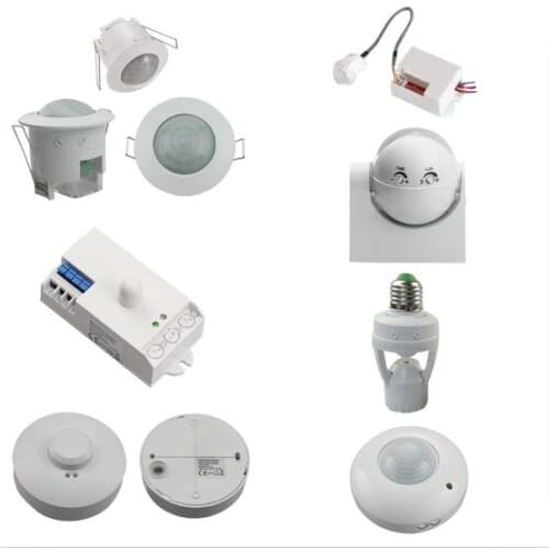2021 hot sellers 220 V Infrared PIR IR Motion Sensor Switch For LED Light Bulb selected item