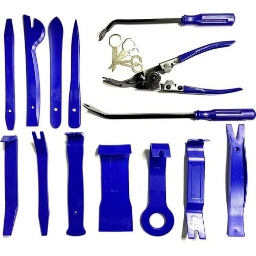 Car Removal Pry Open Tool Kit For Auto Audio Door Dash Trim Panel Clip remover pry tool set 7-38pcs car disassembly tool
