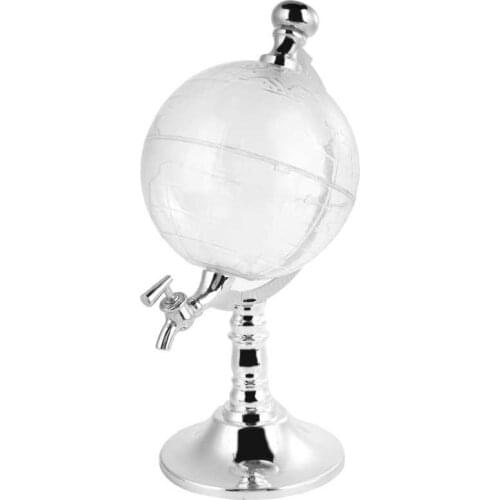 Reusable World Globe Liquor Dispenser Beer Wine Beverage Storage Bar Club Wine Accessories