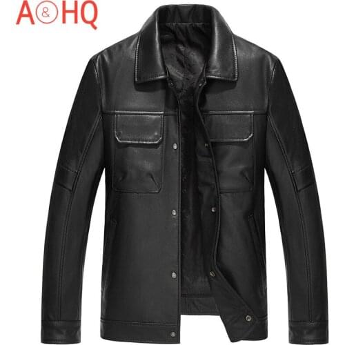 Men Clothing 2021 Mens Jackets Real Cow Leather Jacket Mens Clothes Autumn Motorcycle Coat Male Ropa Hombre LXR442