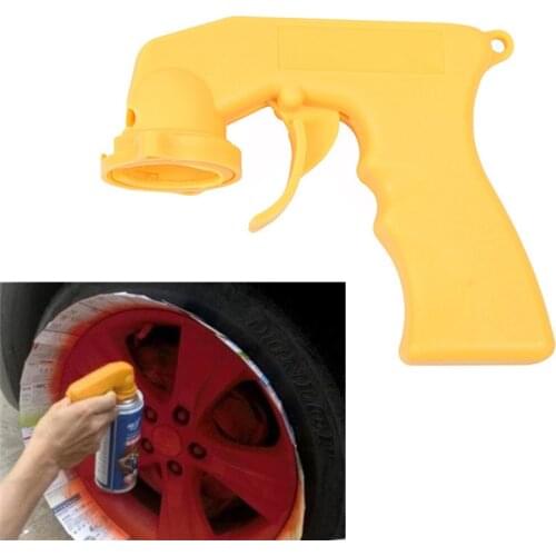 Hot Portable Universal Self-painting Spray Gun Paint Care Aerosol Accessories Power-assisted Handle Rim Membrane Auxiliary Tool