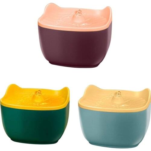 Practical Automatic Cat Water Fountain Cute Dog Water Dispenser USB Drinker Pet Drinking Bowl Feeder Pet Supplies