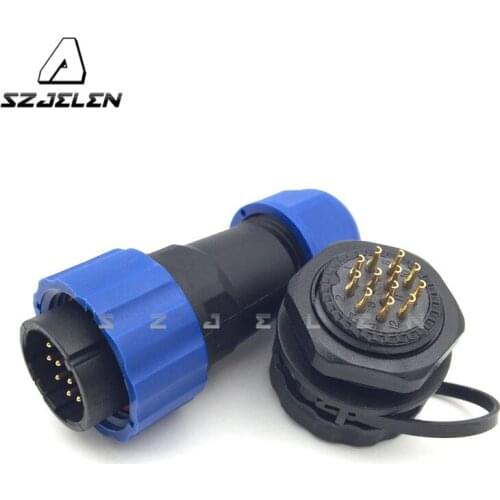 SD20TP-ZM , IP67 12pin waterproof connector ,IP68, LED power cable wire connector, Automotive Connectors