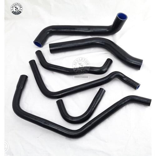 Silicone Radiator Hose For Alfa Romeo 156 2.0 (6pcs) RED/BLUE/BLACK