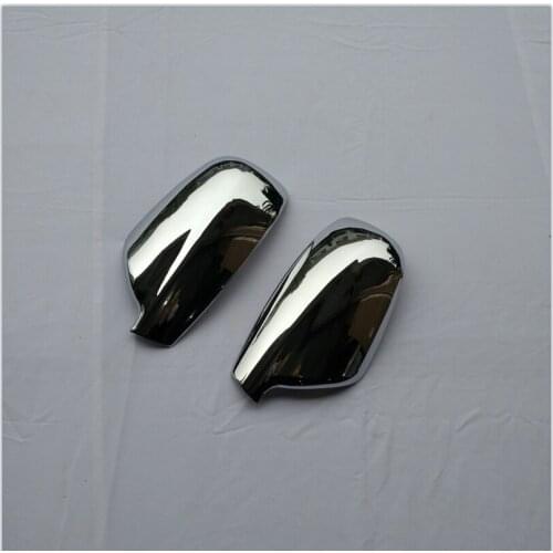 For Peugeot 307 2005-2012 High Quality ABS Chrome Plated Rearview Mirror Cover, Rear View Mirror Sequins Car Accessories
