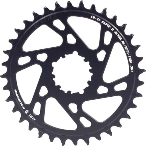 Fouriers MTB Bike Single Chainring 0mm Offset Direct Mount Boost 157mm For GXP 12 Speed Narrow wide Teeth Bicycle Chainwheel