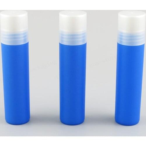 24pcs 30ml Empty Roll On Bottle Plastic Ball e Liquids Essential Oil perfume 1oz Perfume Empty With Cap