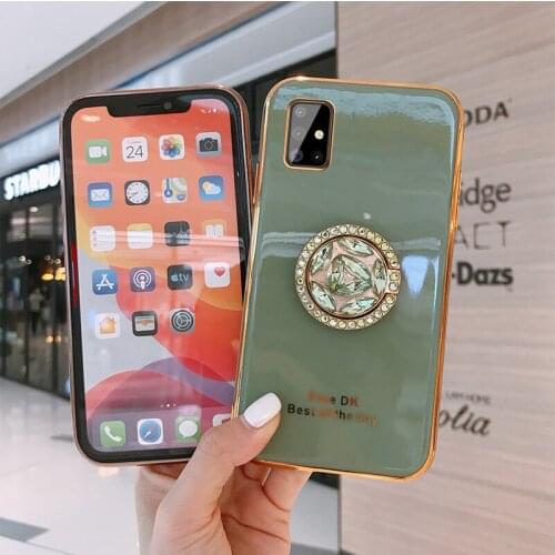 A 71 Laser 6D Plating Case Back Cover Silicone Cover Mobile Phone Bag Soft TPU for Samsung Galaxy A71 Fitted Case