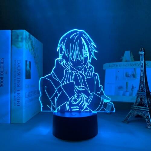 Anime Led Light TenSura Diablo for Kids Room Decor Slime Isekai 3d Led Lamp Manga That Time I Got Reincarnated As A Slime