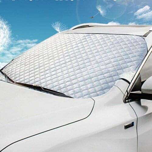 Automobile Front Windshield Window Snow and Winter Frost and Snow Proof Visor Shade Sunshade Car Cover