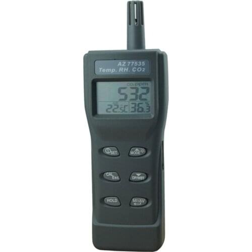 AZ77535 carbon dioxide gas detector CO2 analyzers temperature and humidity measurement