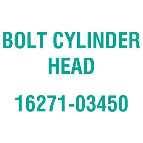 For Kubota 16271-03450 BOLT CYLINDER HEAD