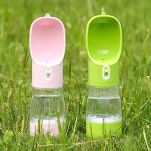 Dog Food Storage Water Bottle Portable Travel Outdoor Pet Drinking Cup Bowl Dispenser Multifunctional Feeders for Cat Dogs