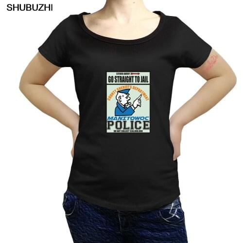 Hot sale summer cool women t-shirt FREE STEVEN AVERY T SHIRT BRENDAN DASSEY GO TO JAIL CRIMINAL MAKING A MURDERER t shirt sbz177
