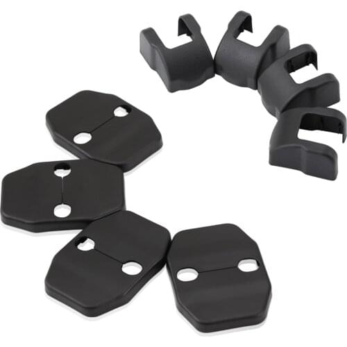 8Pcs Car Door Lock Cover Door Stopper Protection For Jeep Renegade 2015 2016 2017 2018/ Compass 2017 Accessories