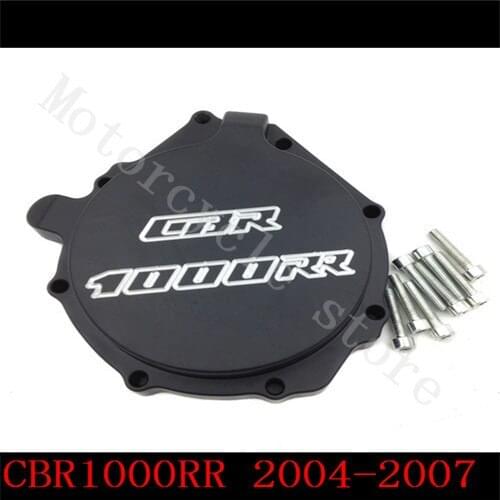 Motorcycle Engine Stator cover Black left side for Honda CBR1000RR CBR1000 2004 2005 2006 2007 CB1000R 2004 - 2012 2013 2014