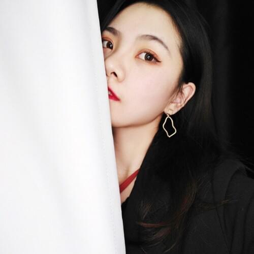 Fashion Fashion Bohemian Simple Personality Vintage Earrings Metal Irregular Geometric Earrings Womens Statement Earrings