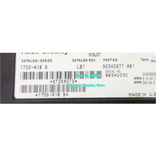 New Original 1756-A10 PLC Standard ControlLogix Chassis Black Panel