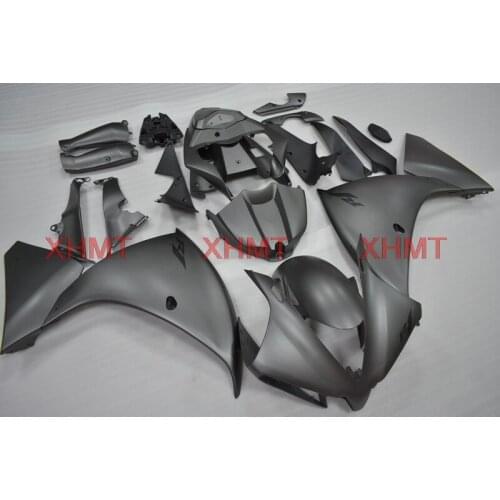 For YZFR1 2012 - 2014 Fairings YZF1000 R1 2013 Full Body Kits for YAMAHA YZFR1 2013 matte Grey Silver Motorcycle Fairing