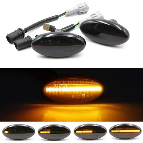 15Pair Dynamic Flowing Sequential Blinker Side Marker Turn Signal Light For MAZDA 2 11-13 MAZDA3 04-11