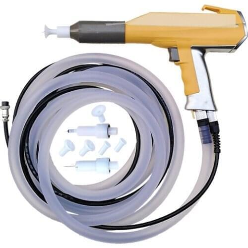 Manual powder spray gun high voltage electrostatic powder spray gun negative polarity built-in spray molding machine accessories