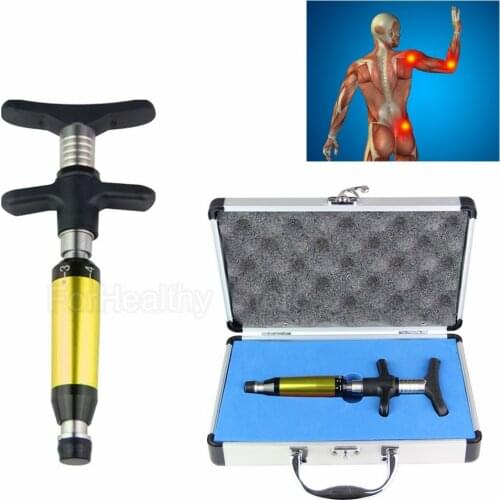 Manual Chiropractic Spine Adjusting Corrector Tools Lumbar Repair Gun Health Care Manual Massage Gun Chiropractic Adjusting Tool