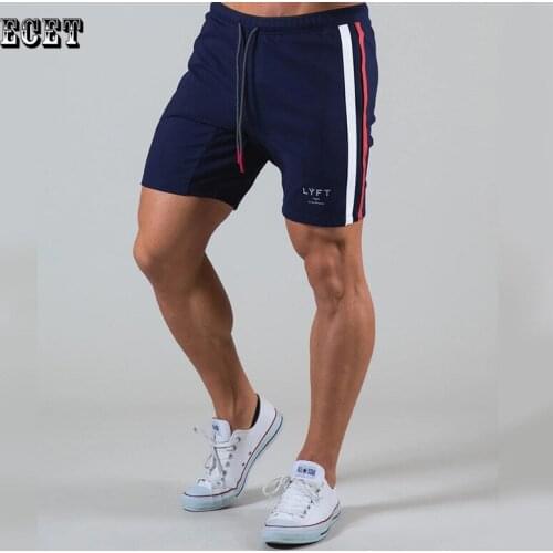 Summer new self-cultivation streetwear cotton mens shorts five-point pants put together leisure fitness sports pants