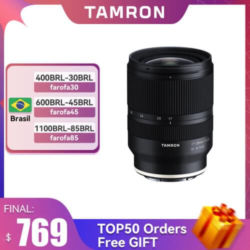 Tamron 17-28mm f/2.8 Large aperture wide Angle zoom lens Mirrorless camera lens for SONY Canon M43 camera