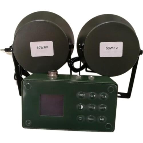 Outdoor MP3 Bird Caller Hunting Bird Player with Two 182 Bird Voice Loudspeakers (35W or 50W Respectively) for Hunting