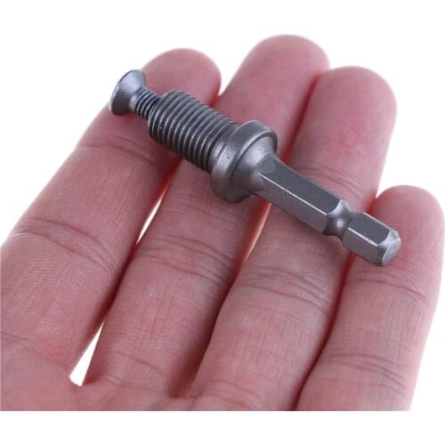 Converter Quick Change Drill Bit 1/4" 6mm Hex Shank Keyless Chuck Adapter Tool High Quality