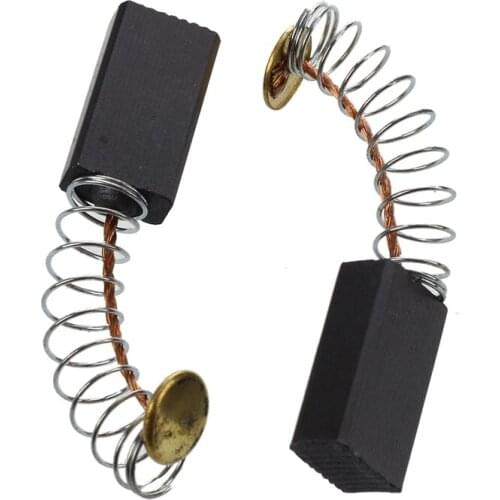 WSFS Hot 8 Pcs 5 x 8 x 14mm Carbon Brush Replacement for Electric Angle Grinder