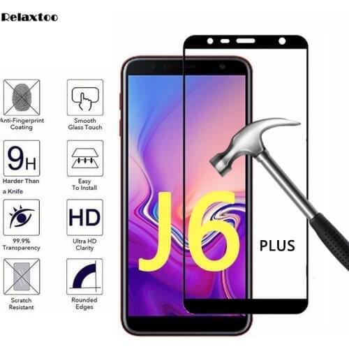 Full Cover Tempered Glass on For Samsung Galaxy J6 2018 j600f glass For Samsung j6+ J6 plus 2018 j610f Protective Glass j 6 Film