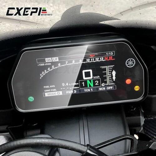 2 Set Motorcycle Cluster Scratch Protection Film Screen Protector FOR YAMAHA 900 TRACER GT 2018 2019 2020 2021