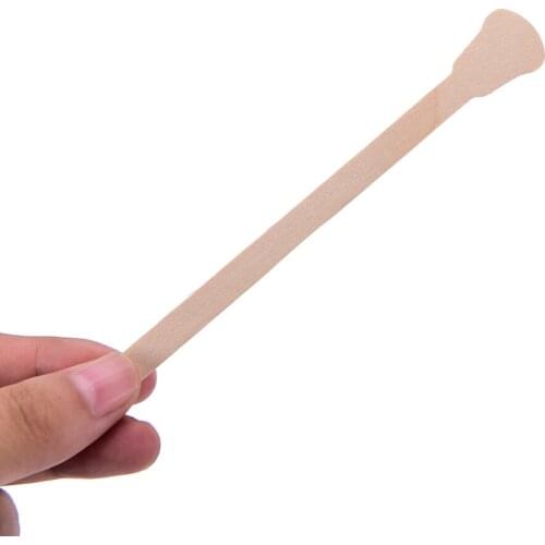 10PC Face Hair Removing Exclusive Wax Wooden Waxing Sticks Beauty Health Tool Ice Cream Sticks Facial Mask Sticks