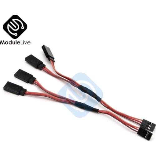 150mm Servo RC Y Style Male to Female JR Wire Line Cord Extension Lead Cable connector 150 mm