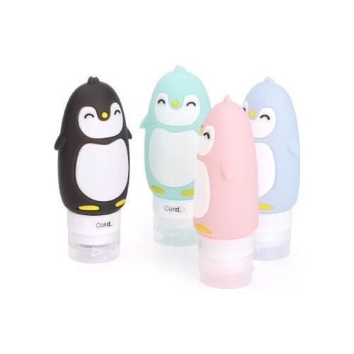24pcs 90ml Portable Silicone Refillable Bottle Empty Travel Packing Press For Lotion Shampoo Cosmetic Squeeze Containers