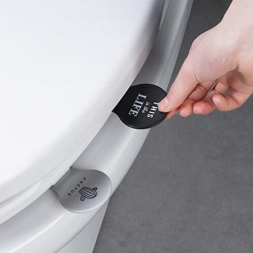 3pcs Portable Toilet Seat Cover Lifter Sanitary Closestool Cover Lift Handle for Travel Home Bathroom Toilet Gadgets Accessories