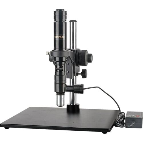 KOPPACE 4000X Magnification Ratio Coaxial Optical Lens With 20X Objective Continuous Zoom Lens Fine Tuning Accuracy 0.002mm