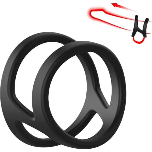 Cock Rings Penis Rings for Penis Enlargement Delay Ejaculation Sex Products Male Chastity Device Sex Toys for Men Rubber Rings