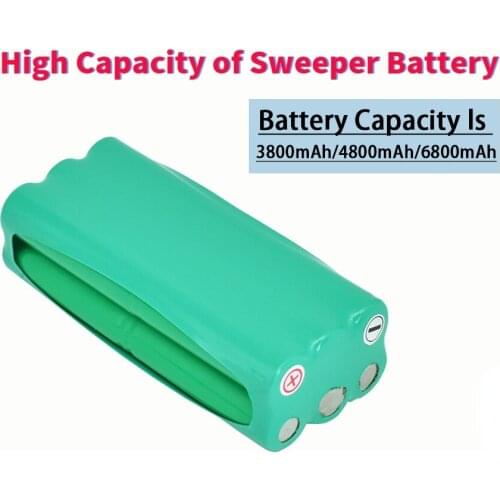 New type of battery 14.4V Ni-MH 3800 mAh Robot vacuum cleaner rechargeable battery for liberoV-M600 / M606 v-botT270 / 271