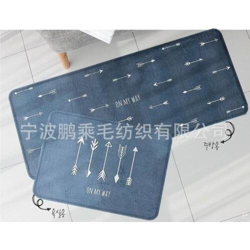 Simplicity Nordic Kitchen Mat Geometric Striped Area Rug Home Entrance/Hallway Doormat Anti-Slip Bathroom Carpet Wardrobe Rugs