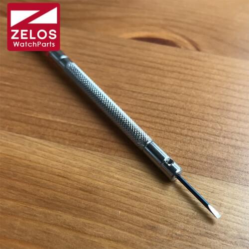 Slotted screwdriver fit Rolex steel band screwtube tools