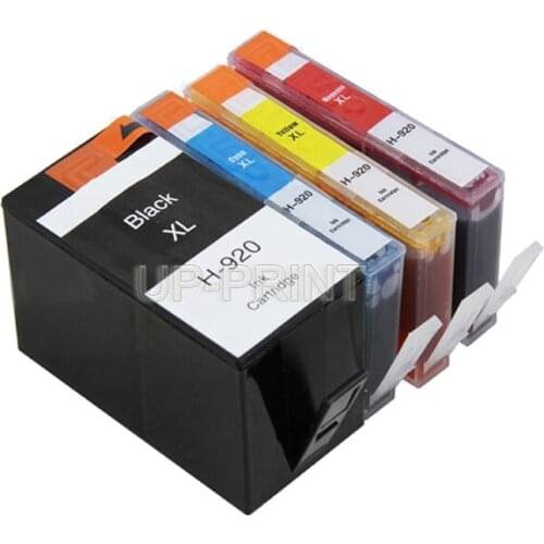 UP compatible For HP920 ink cartridge with chip for 920 XL officejet 6000 6500 6500A 7000 7500 7500A printer
