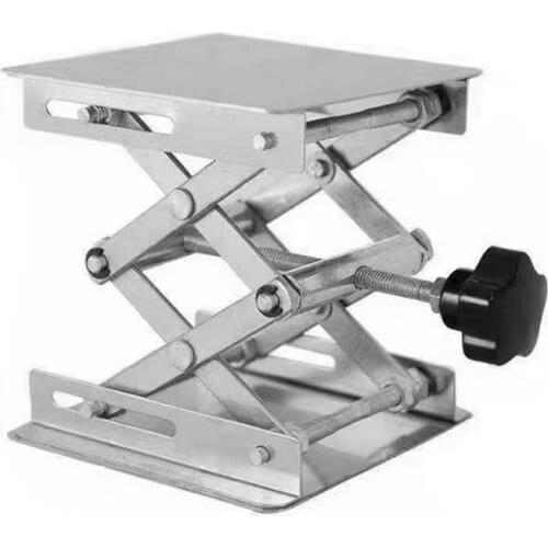 4"x4" Aluminum Router Lift Table Engraving Lab Lifting Stand Rack lift platform Sculpture Lifting Bracket for Woodworking