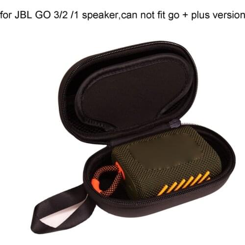 Universal EVA Hard Protective Case Carrying Storage Bag for -JBL GO 3 & GO 2 Go Bluetooth Speaker and Accessories