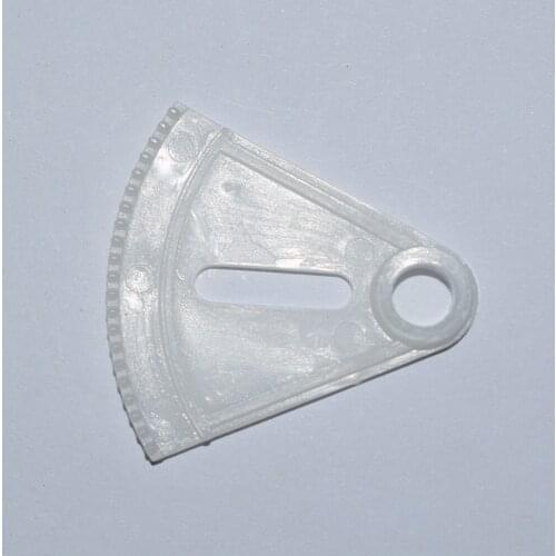 10/100pcs Fan/Alien/limit gear rack/plastic gear/steering curved tooth/toy accessories/Technology model parts