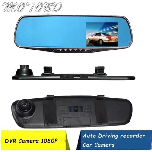 3.0 Inch Auto Dimming Car DVR Recorder Rearview Mirror Camera Video Recorder HD 1080P Parking Monitor 140 Degree Car DVR Camera
