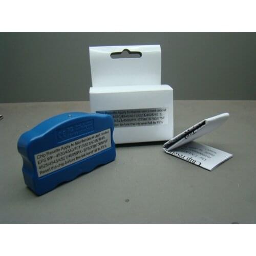 INK WAY T6710 T6711 chip resetter for Maintenance tank WF-3520DWF WF-3540DTWF WF-3620DWF etc. 5 sets 1 lot