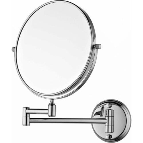 Bathroom Hardware Accessories All Copper Mirror Mirror 8 Inch Bathroom Mirror Folding 360 Degree Rotation
