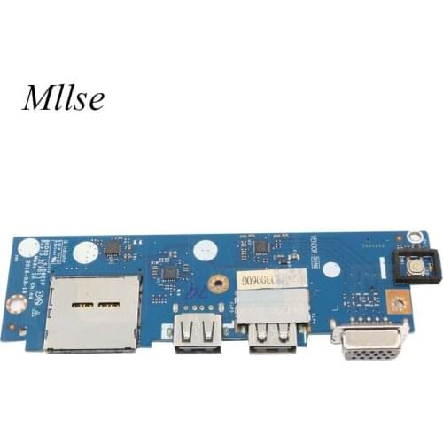 Free Shipping For DELL Vostro 5568 power botton USB VGA card reader BOARD LS-D821P PN:04T5M8